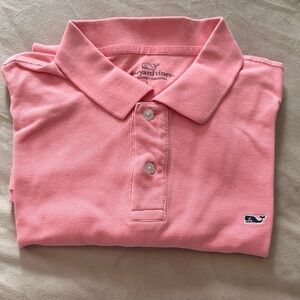 Vineyard Vines Classic Pink Polo